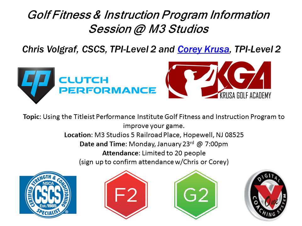 TPI Golf Fitness & Instruction Program